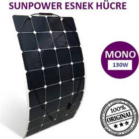 Lexron 130 Watt Monokristal Güneş Paneli