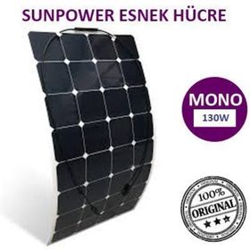 Lexron 130 Watt Monokristal Güneş Paneli