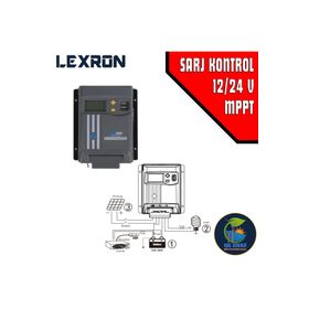 Lexron 20 Amper 12/24 Volt Mppt Şarj Kontrol Regülatör Cihazı