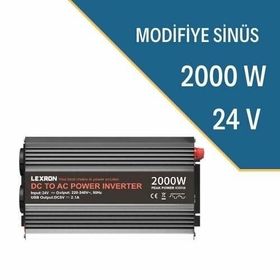 Lexron 2000W-24V Modifiye Sinüs Inverter