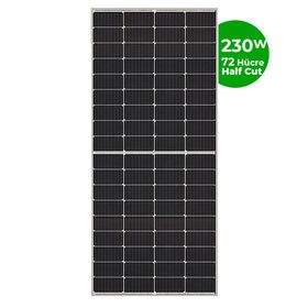 Lexron 230 W 72 Hücre Monokristal Perc Half Cut Güneş Paneli