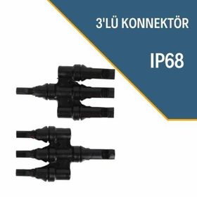 Lexron 3'lü Branch Konnektör