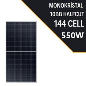 Lexron 550 W 10BB Half Cut Monokristal Güneş Paneli
