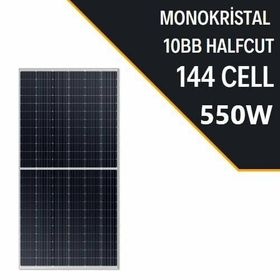Lexron 550 W 10BB Half Cut Monokristal Güneş Paneli