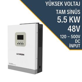 Lexron 5500W MPPT 120-500V PV INPUT 100A MPPT Paralellenebilir Inverter