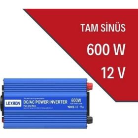 Lexron 600W-12V Tam Sinüs İnverter
