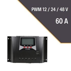 Lexron 60A 12-24V PWM Şarj Kontrol Cihazı