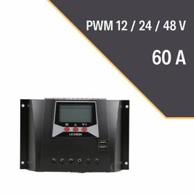 Lexron 60A 12-24V PWM Şarj Kontrol Cihazı