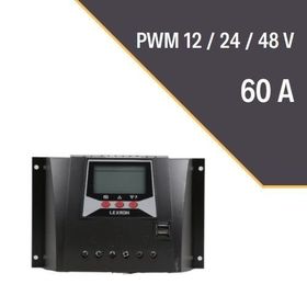 Lexron 60A 12-24V PWM Şarj Kontrol Cihazı