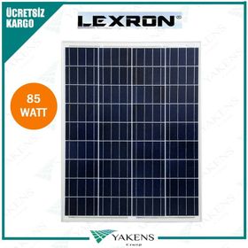 Lexron 85 Watt Polikristal Güneş Paneli