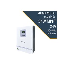 Lexron HV MPPT 3 kW 40-500 PV Input Akıllı Inverter