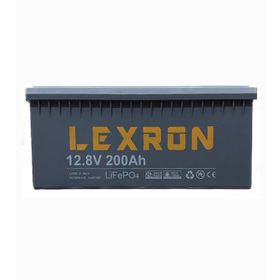 Lexron Lifepo4 12.8 V 200 AH Lityum Akü