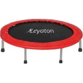 Leyaton 102 cm 40 inç Kırmızı Deluxe Trampolin