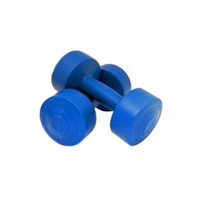 Leyaton 4 kg Mavi Pilastik Dambıl Set