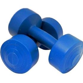Leyaton 4 kg Mavi Pilastik Dambıl Set