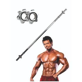 Leyaton Düz Bar 120 cm Krom Halter Ağırlık Barı