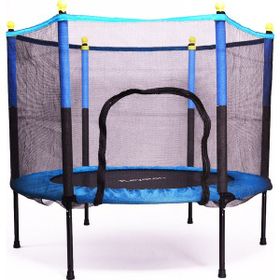 Leyaton Mavi 140 cm Fileli Büyük Boy Trambolin