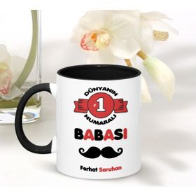 Leydi Collection Babalar Gününe Özel Siyah 003 Kupa Bardak