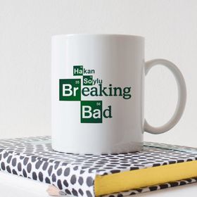 Leydi Collection Breaking Bad Tasarımlı 1 Beyaz Kupa