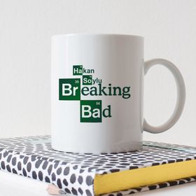 Leydi Collection Breaking Bad Tasarımlı 1 Beyaz Kupa