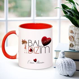 Leydi Collection Canım Baldızım Kırmızı Kupa
