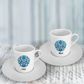 Leydi Collection İkili 12 Türk Kahvesi Fincanı Takımı
