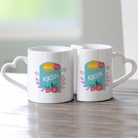 Leydi Collection İkili Gerçek Aşksın Sevgili Kupası