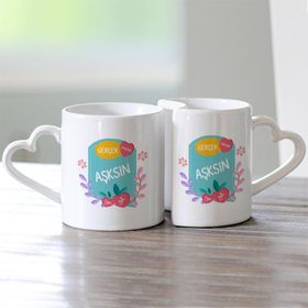 Leydi Collection İkili Gerçek Aşksın Sevgili Kupası