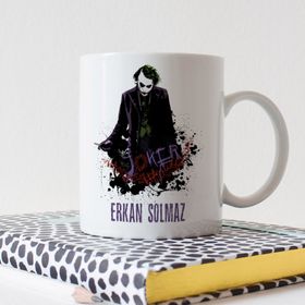 Leydi Collection Joker Tasarımlı 3 Beyaz Kupa