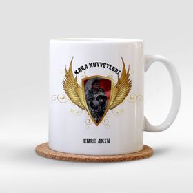 Leydi Collection Kara Kuvvetleri Beyaz Kupa