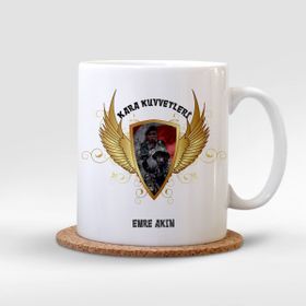Leydi Collection Kara Kuvvetleri Beyaz Kupa