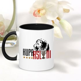 Leydi Collection Sarı Kırmızı Temalı 005 Siyah Kupa