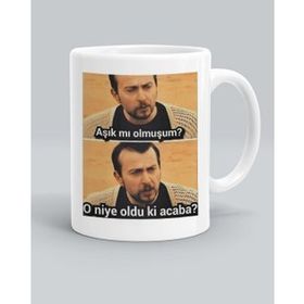 Leyla ile Mecnun Baskılı Kupa