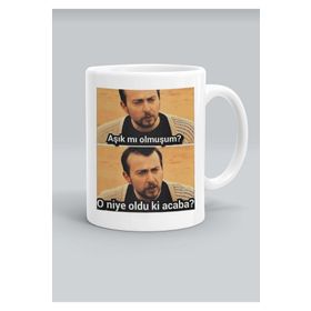 Leyla ile Mecnun Baskılı Kupa