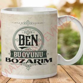Leyla İle Mecnun Ben Bu Oyunu Bozarım Kupa Bardak