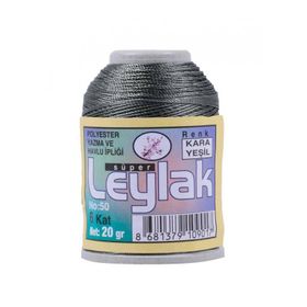 Leylak Kara Yeşil 20 gr Oya ve Dantel İpi