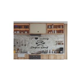 Leylaser 120x80 cm I Love Cooking Ahşap Duvar Yazısı