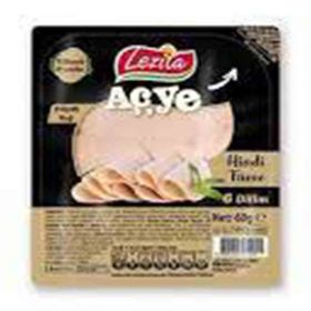 Lezita 60 gr Dilimli Hindi Füme