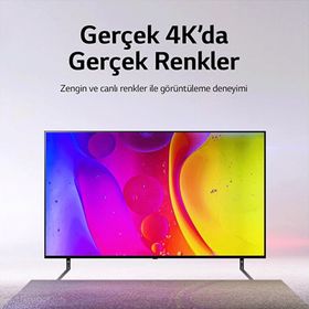 LG 50NANO766QA 50 inç 127 Ekran 4K Ultra HD WebOS NanoCell TV