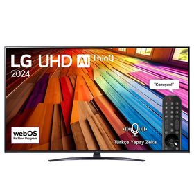 LG 65UHDUT81 65 inç 165 Ekran 4K Ultra HD WebOS24 + AI Sihirli Kumanda LED TV