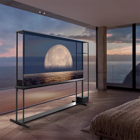 LG 77 inç Class SIGNATURE OLEDT Transparent 4 : Şeffaf TV 4K Smart + α11 AI Super Upscaling