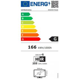 LG 86NANO766QA 86 inç 218 Ekran 4K Ultra HD WebOS NanoCell TV