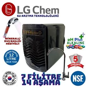 LG Chem Gold 12 lt 7 Filitre 14 Aşamalı Su Arıtma Cihazı