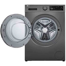 LG F4T2VYM1S Siyah Çamaşır Makinesi