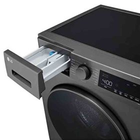 LG F4T2VYM1S Siyah Çamaşır Makinesi