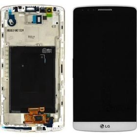 LG G3 D855 Dokunmatik Beyaz Çıtalı Lcd Ekran
