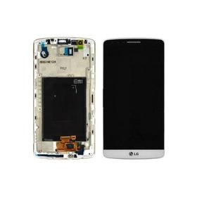 LG G3 D855 Dokunmatik Beyaz Çıtalı Lcd Ekran