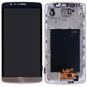 LG G3 D855 Dokunmatik Gold Çıtalı Lcd Ekran