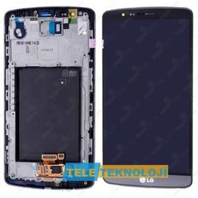 LG G3 D855 Dokunmatik Siyah Çıtalı Lcd Ekran