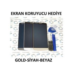 Lg G3 D855 Lcd Ekran Dokunmatik Çıtalı, altin